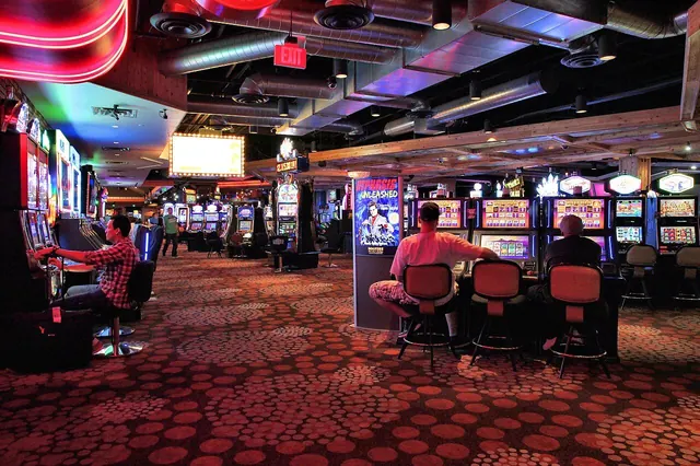 07 Las Vegas OYO Hotel and Casino, formerly known as Hooters Casino Las Vegas - slot games casino floor
